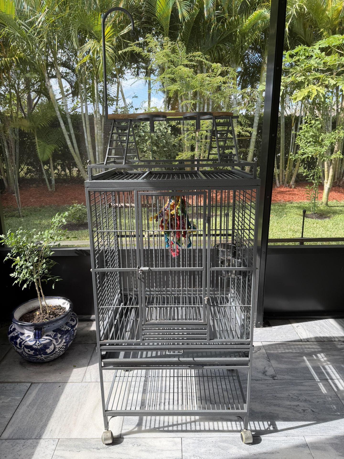 Large Metal Bird Cage