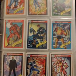 Marvel 1990 And 1991 Cards