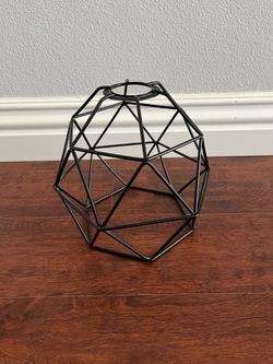 Metal Geometric Pendant Lampshade (Great for Grow Light Setup!)