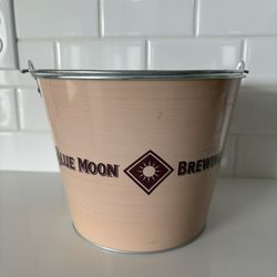 Blue Moon Beer Bucket 