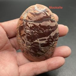 Mookaite Genuine Palm Stone from Morocco 97g