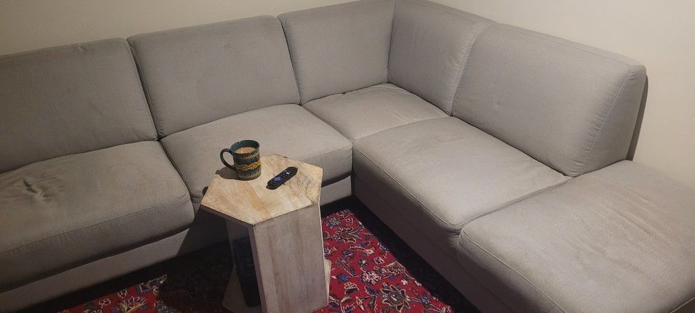 FREE Sofa Grey Used, Broken