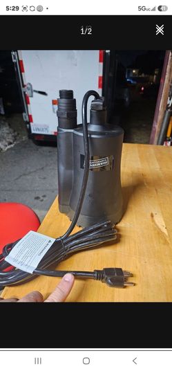 Maintenance Warehouse Submersible Water Pump