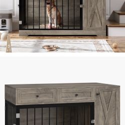 Wooden Dog Crate Furniture 