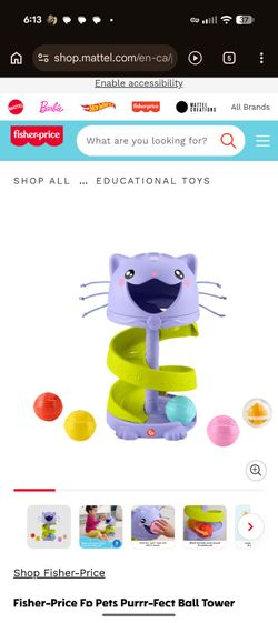 Fisher Price Cat Ball Drop