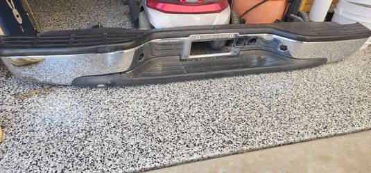 2004 silverado rear bumper