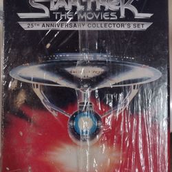 STAR TREK The Movie Collection 25th Anniversary Collector's Set - 6 VHS - 1997, Brand New, Still Sealed