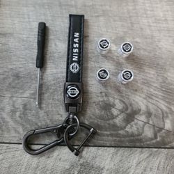 Keychain Keyring Accessories Compatible with Nissan