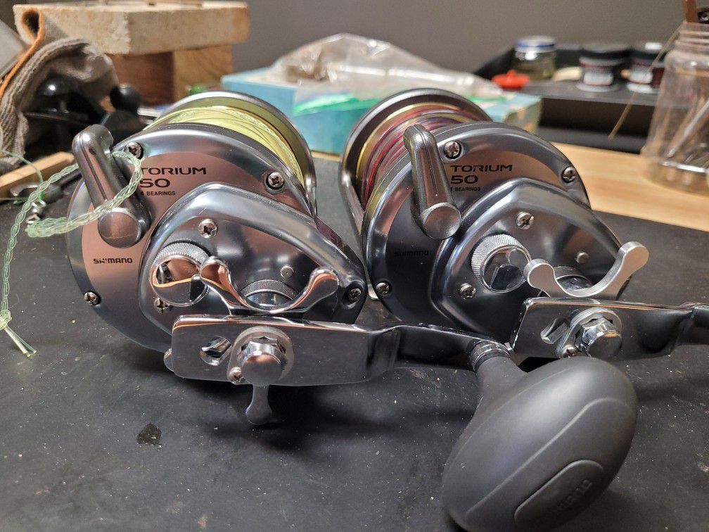 Pair Of Shimano Torium 50s - Never Fished for Sale in Honolulu, HI