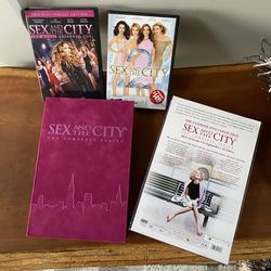 Sex And The City collectors edition DVD series plus 2 after movies