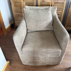 Swivel slip Cover comfortable chair 250.00 