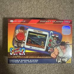 My Arcade Street Fighter II Pocket Player Pro Handheld — Retro Gaming, New
