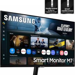 4k Samsung 32 inch monitor( is also a Smart tv)
