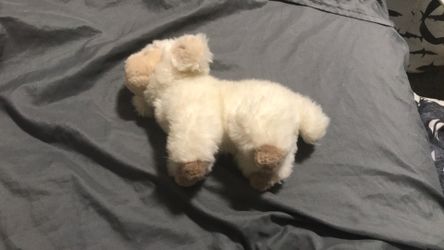 vintage Baby Gund lamb