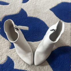 White Ankle Boots