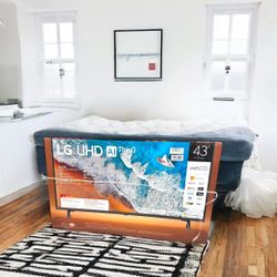HD374 43” Lg smart 4k led Uhd tv