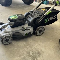 E Go Lawn Mower 