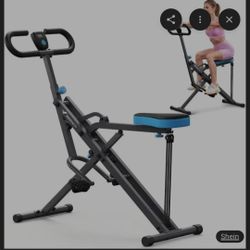 MERACH Squat Machine, R07 2 In 1 Squat Rowing Machine, Easy Setup & Foldable Exercise Equipment, Glute Trainer Machine,
