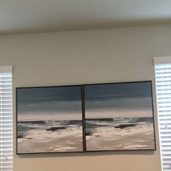 Two Large Wall Art