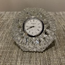 Waterford Lismore Diamond Clock