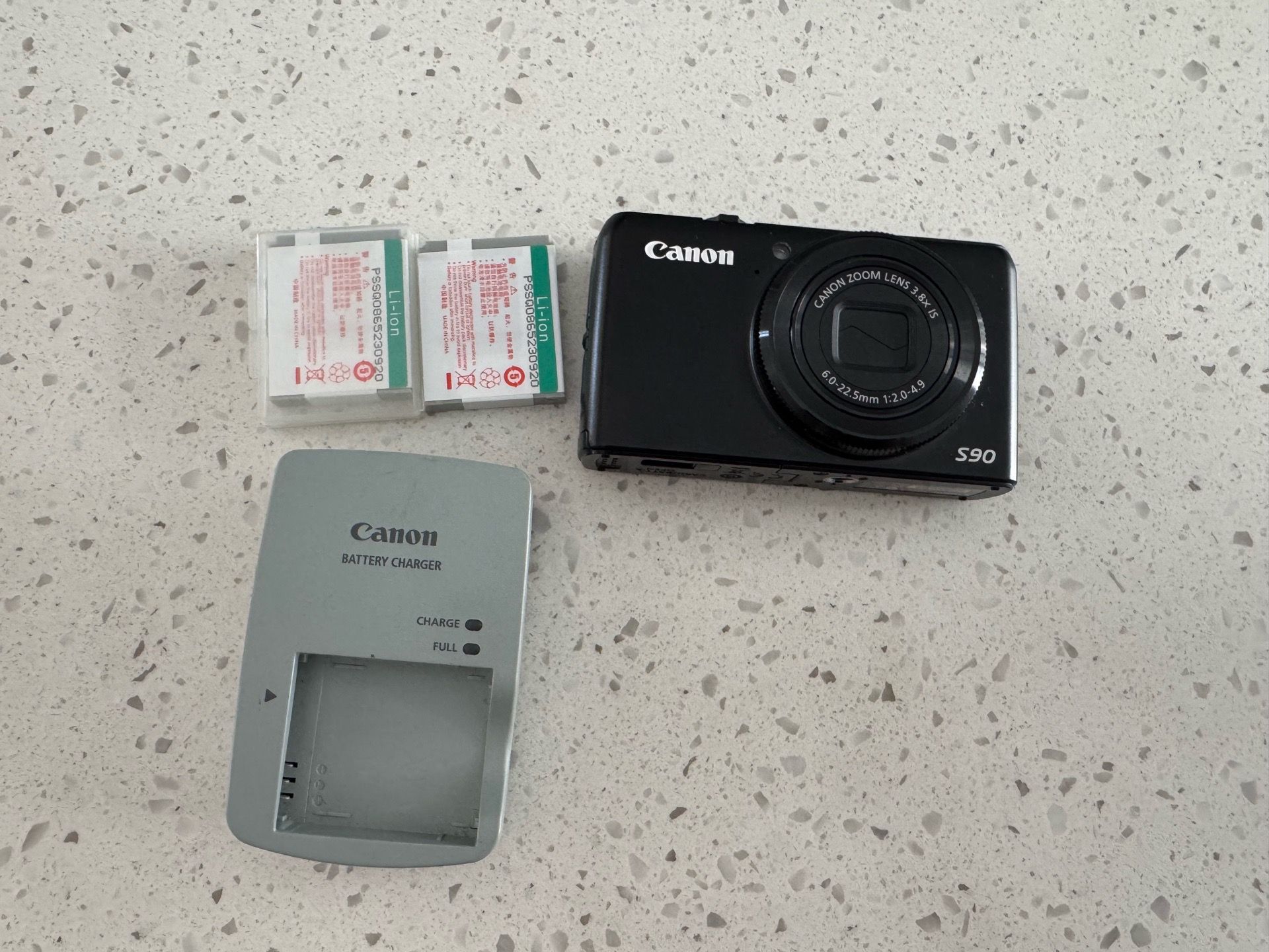 Canon PowerShot S90 CCD Camera