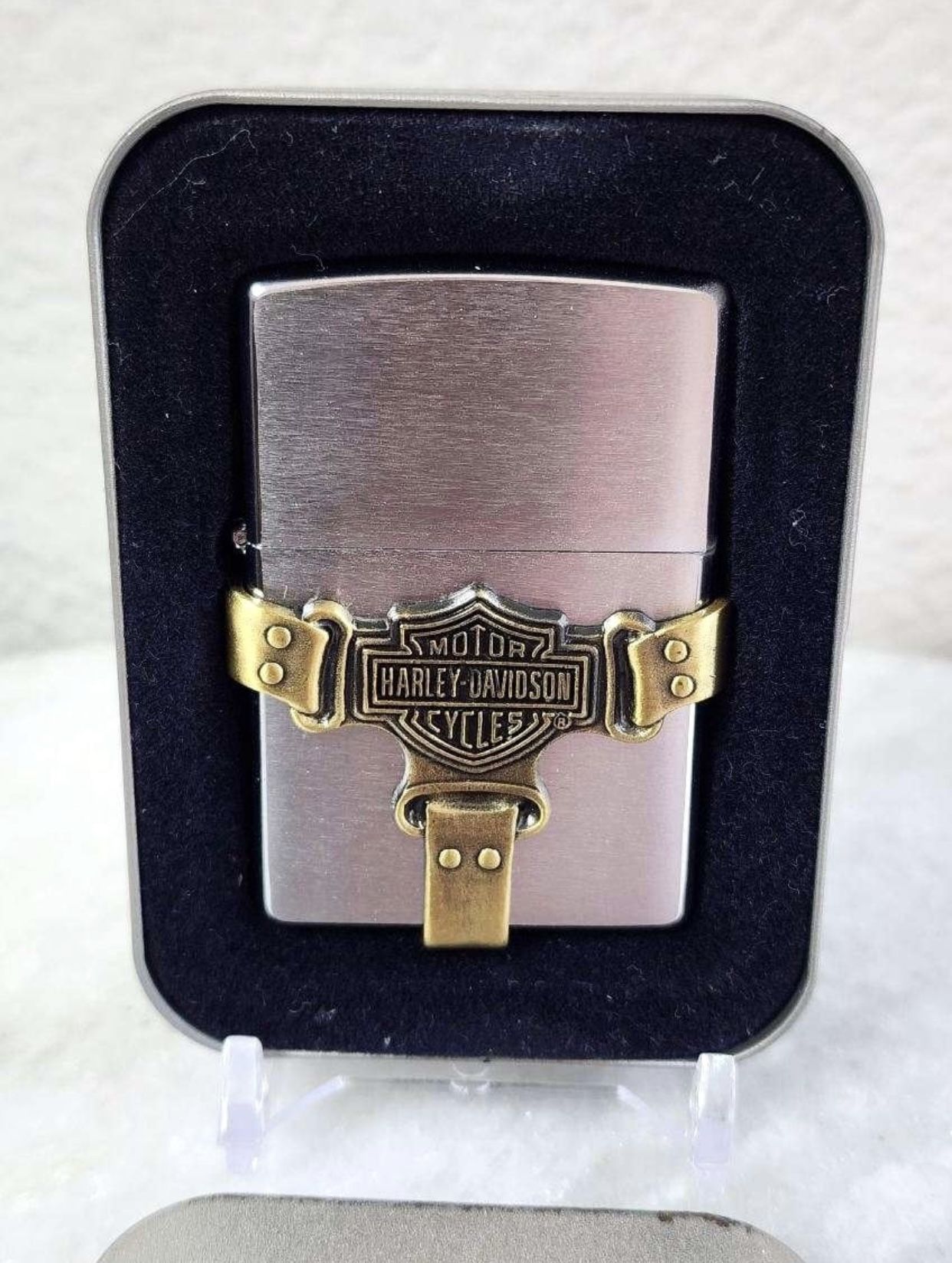 NEW Vintage Zippo Harley Davidson Lighter