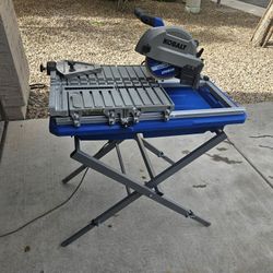 Kobalt  7" Wet Tile Saw 