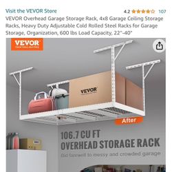 Over The Head Garage Storage