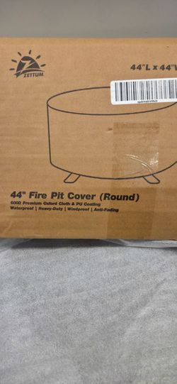 Zettum 44" Round Fire Pit Cover