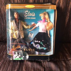 Barbie Loves Elvis Vintage Doll Set