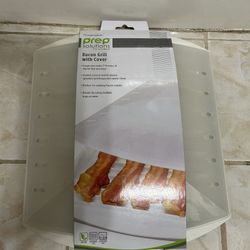 New Microwave Bacon Grill With Cover