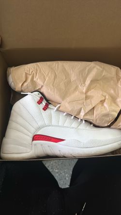 Jordan Retro 12 (Varsity red and white) size 10.5