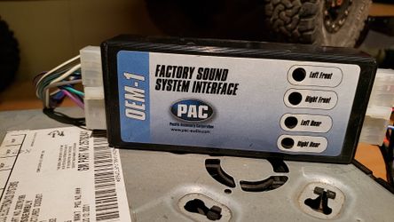GM truck and SUV stereo parts