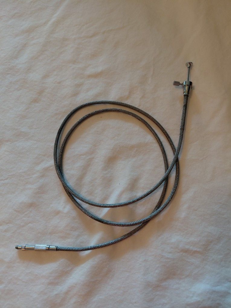 Vintage Stainless Steel Camera Shutter Release Cable