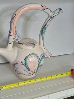 Hand Sculptured Tea Pot