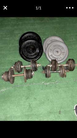 Adjustable dumbbells weight any sizes 15lb to 40lb