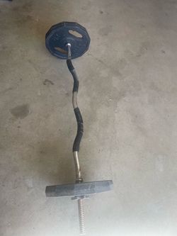 Bar and 50 pounds on plates