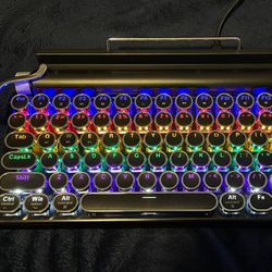 7KEYS Typewriter Keyboard Wireless Retro Style