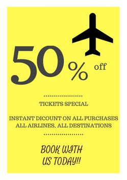 DOMESTIC FLIGHTS FOR 50% OFF