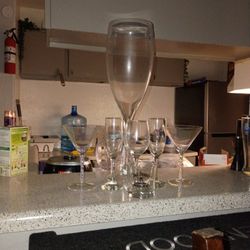  BIG  DRINKING GLASS SET