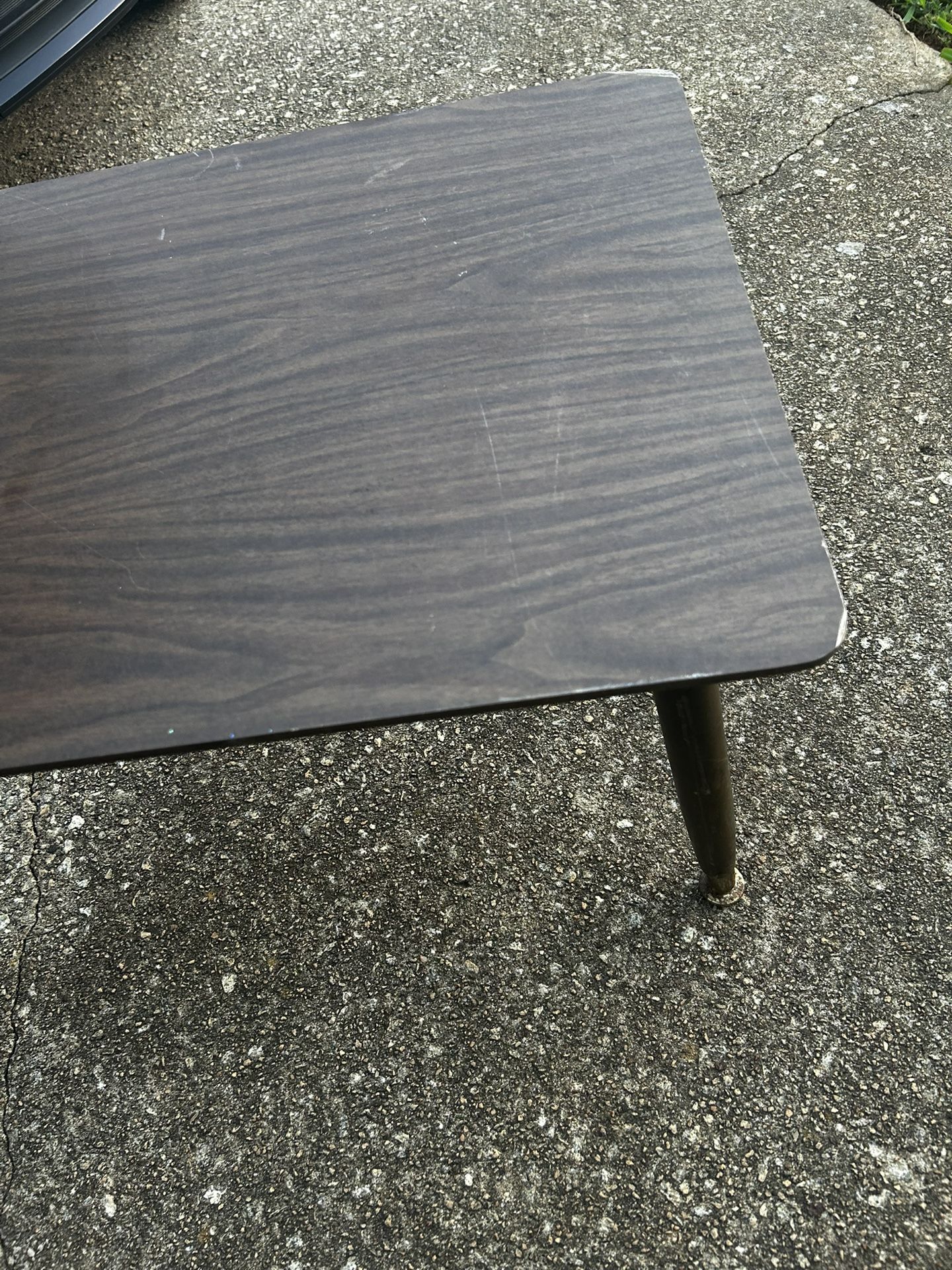 1960s Mid-Century Modern Step Side Table – Vintage Two-Tier Design