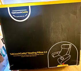 TabCouchCaddy 24” XL Reading Pillow 2.0 - New Sealed