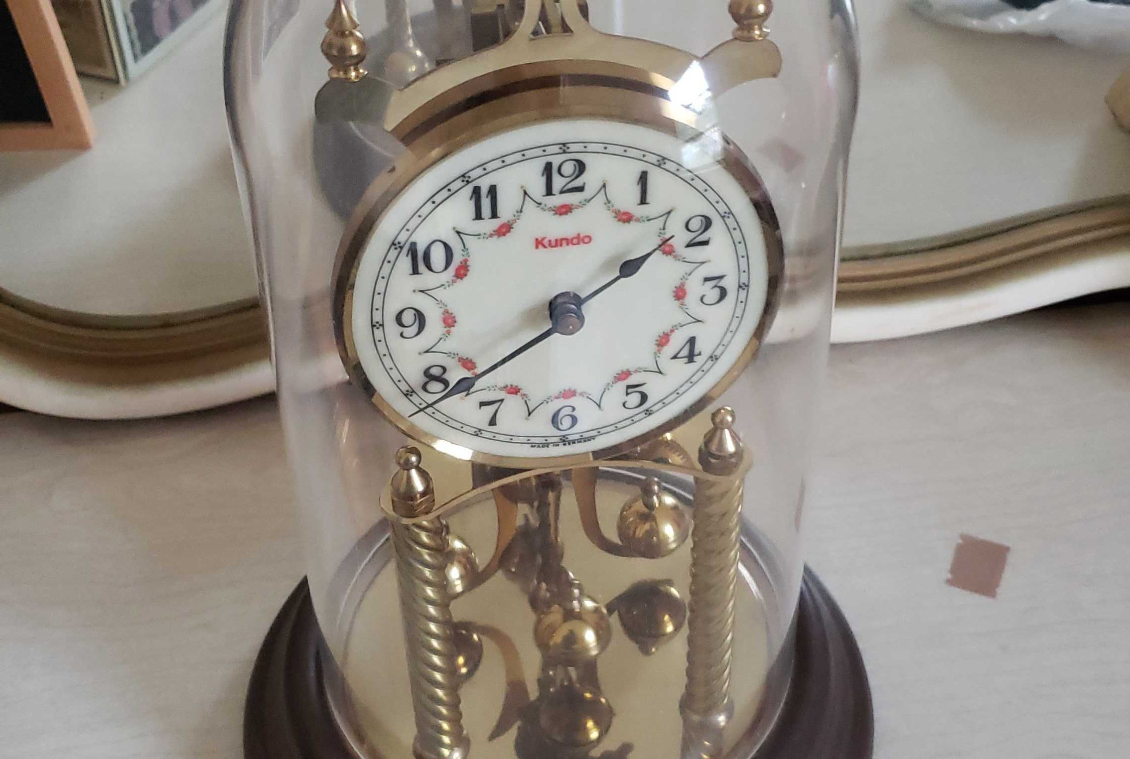 Antique vintage table clock