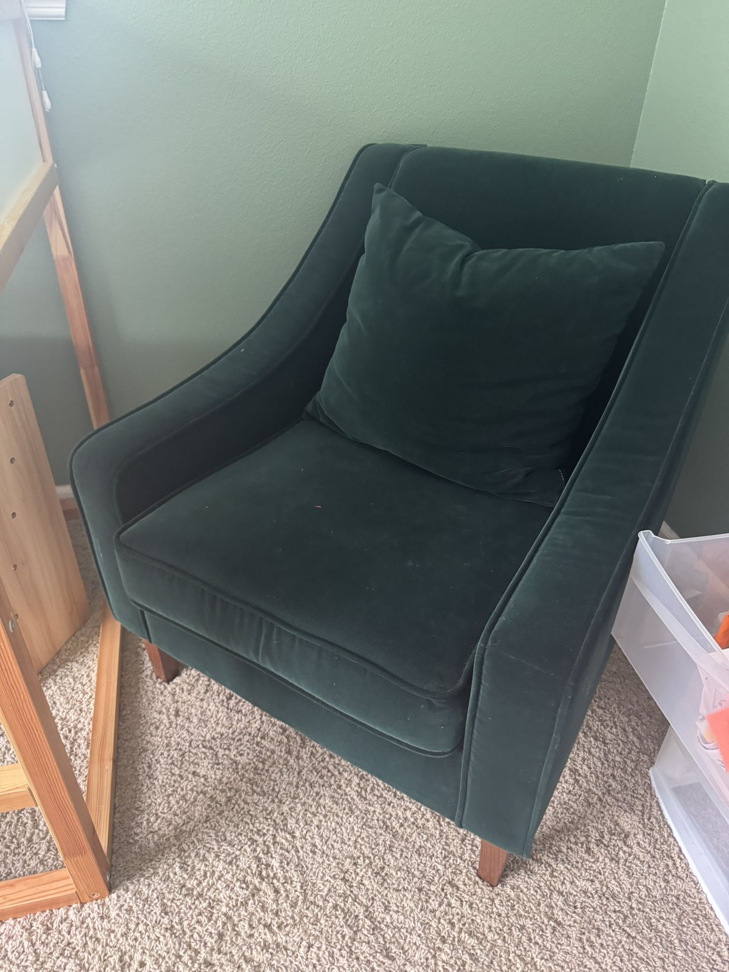 Green IKEA Chairs