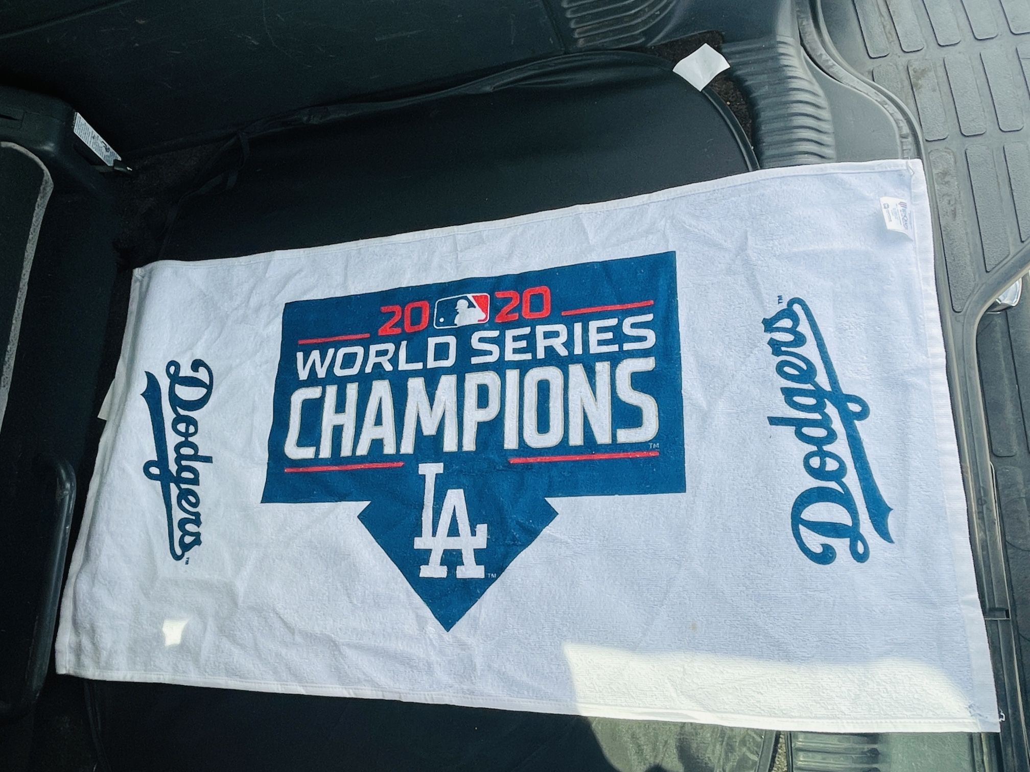 LA Dodgers World Series Banner Towel Double Sides 40x20