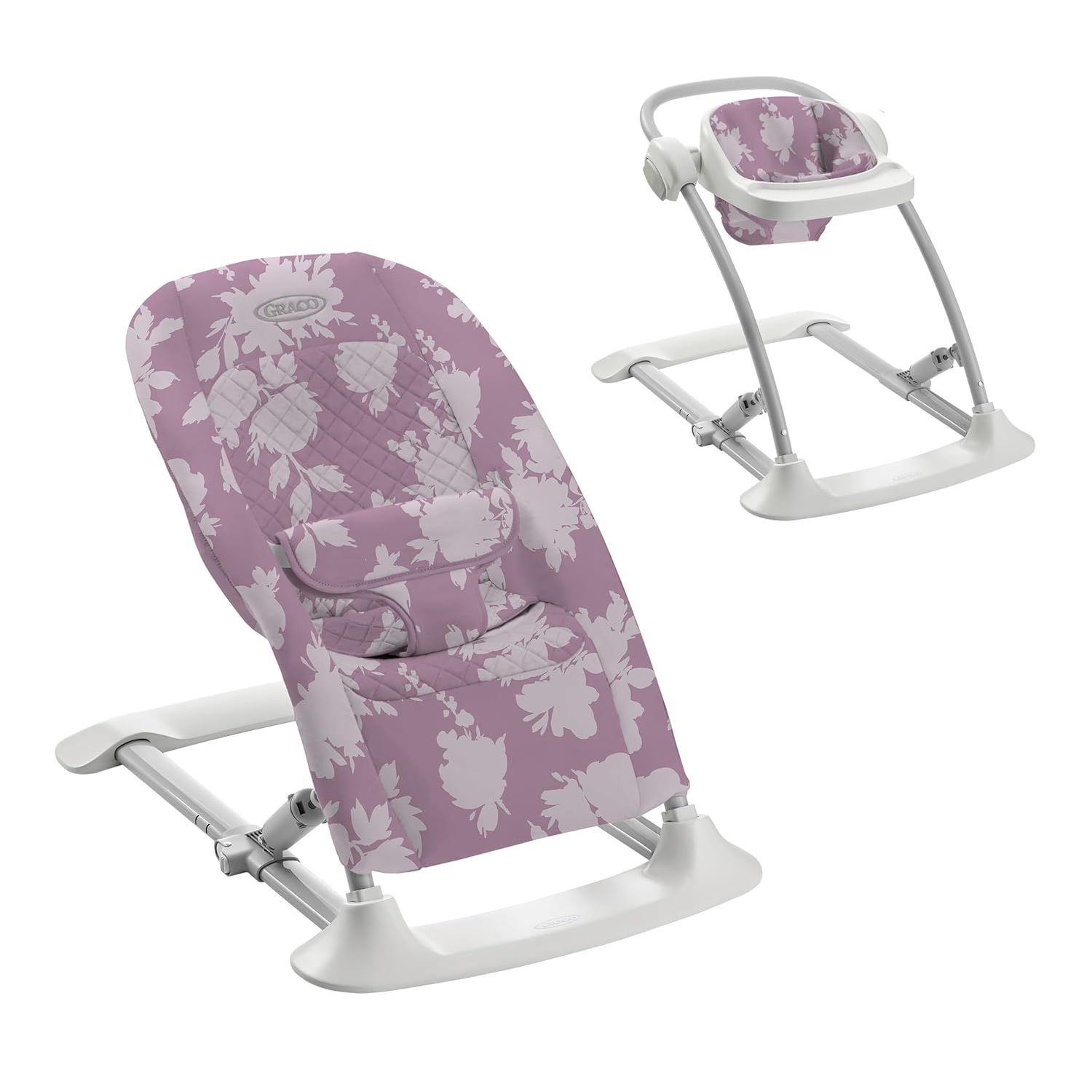 New! Graco Jumpstart 4-in-1 Infant Bouncer, Jumper, Floor Seat & Chair, Lilac Mod - $5 West Valley Delivery (#1928)