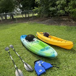 His And Hers Kayaks 