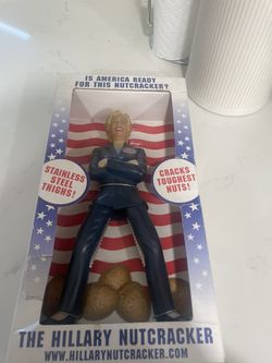 Hillary Clinton Nutcracker Gag Christmas Gift