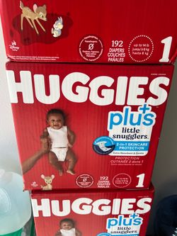 New Sealed Size 1 Diapers Bundle