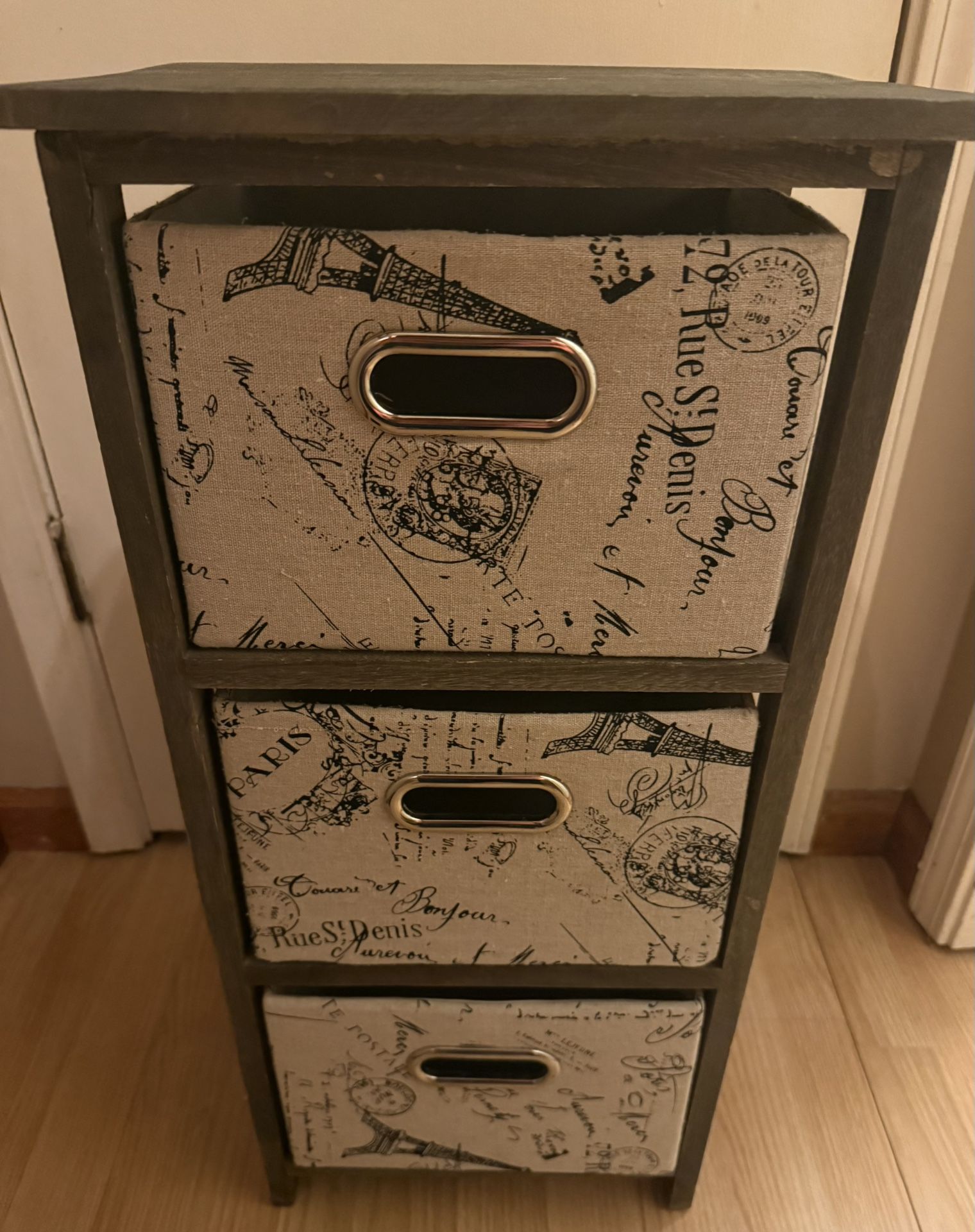 Paris Eiffel Tower Table With Drawers